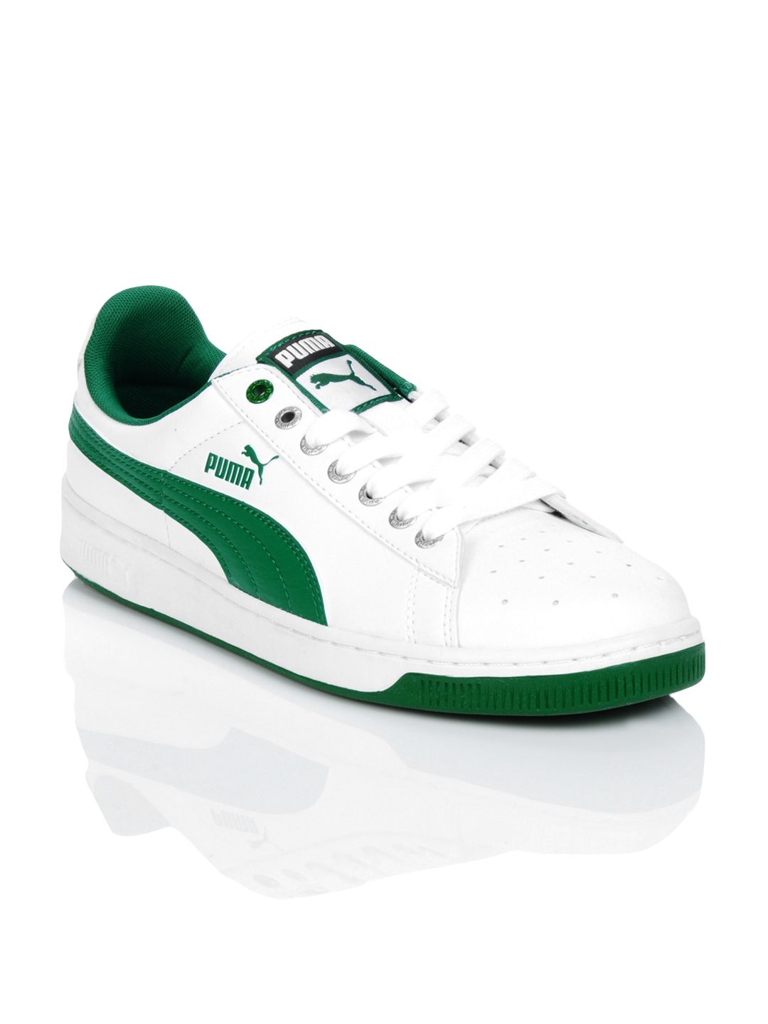 Puma Men Court Attaque White Shoes