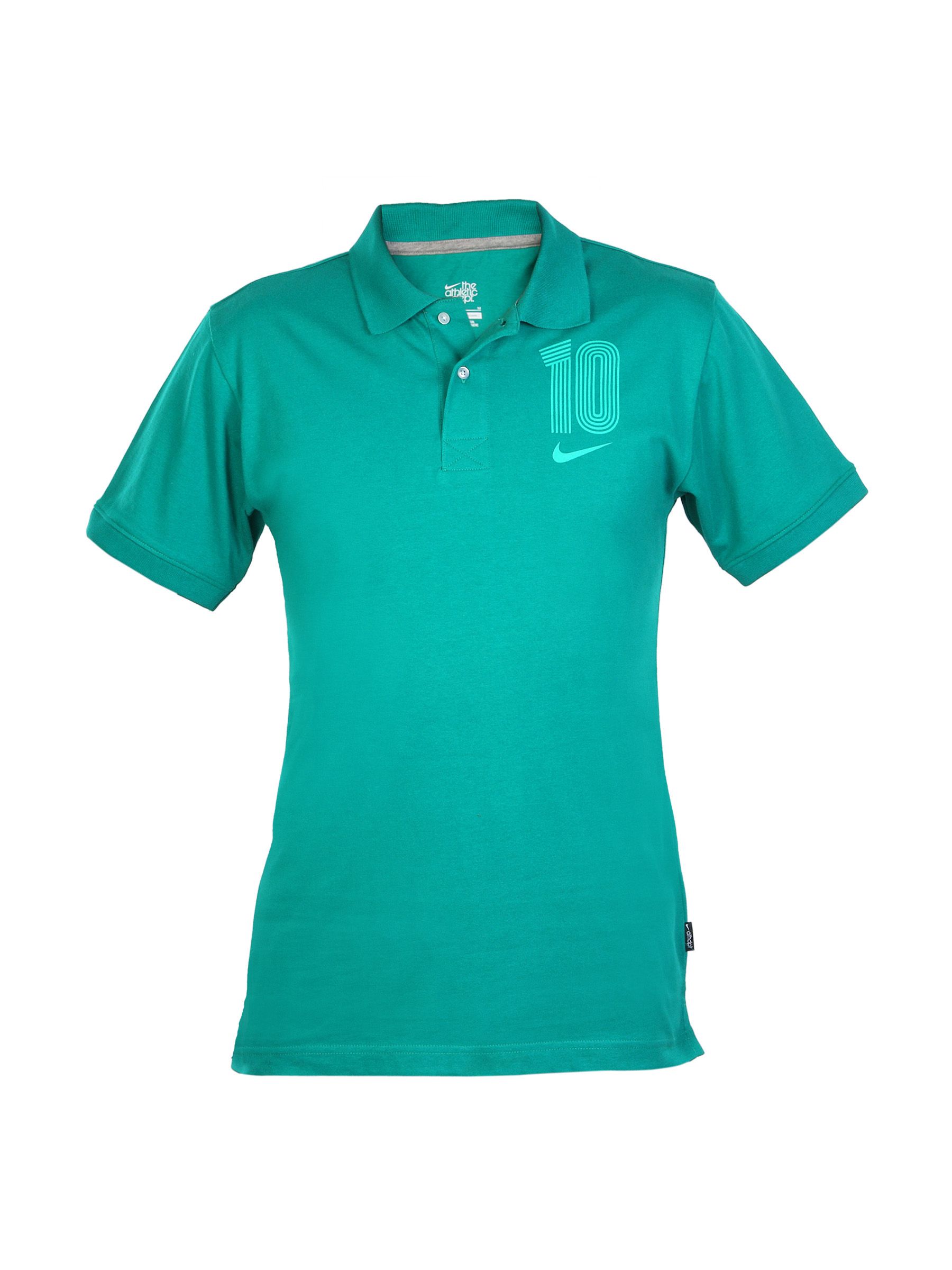 Nike Men Teal T-shirt
