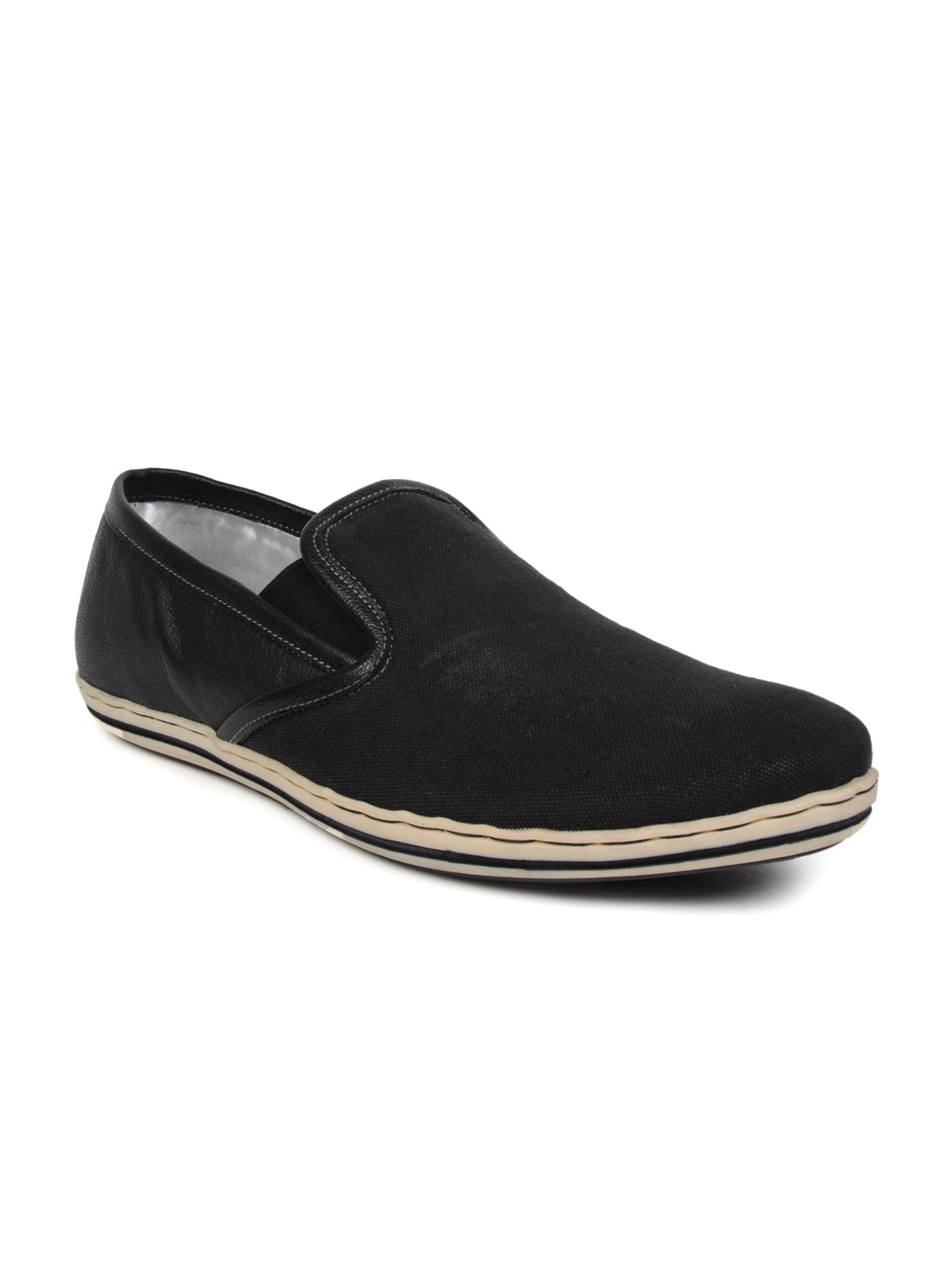 Carlton London Men Casual Black Casual Shoes
