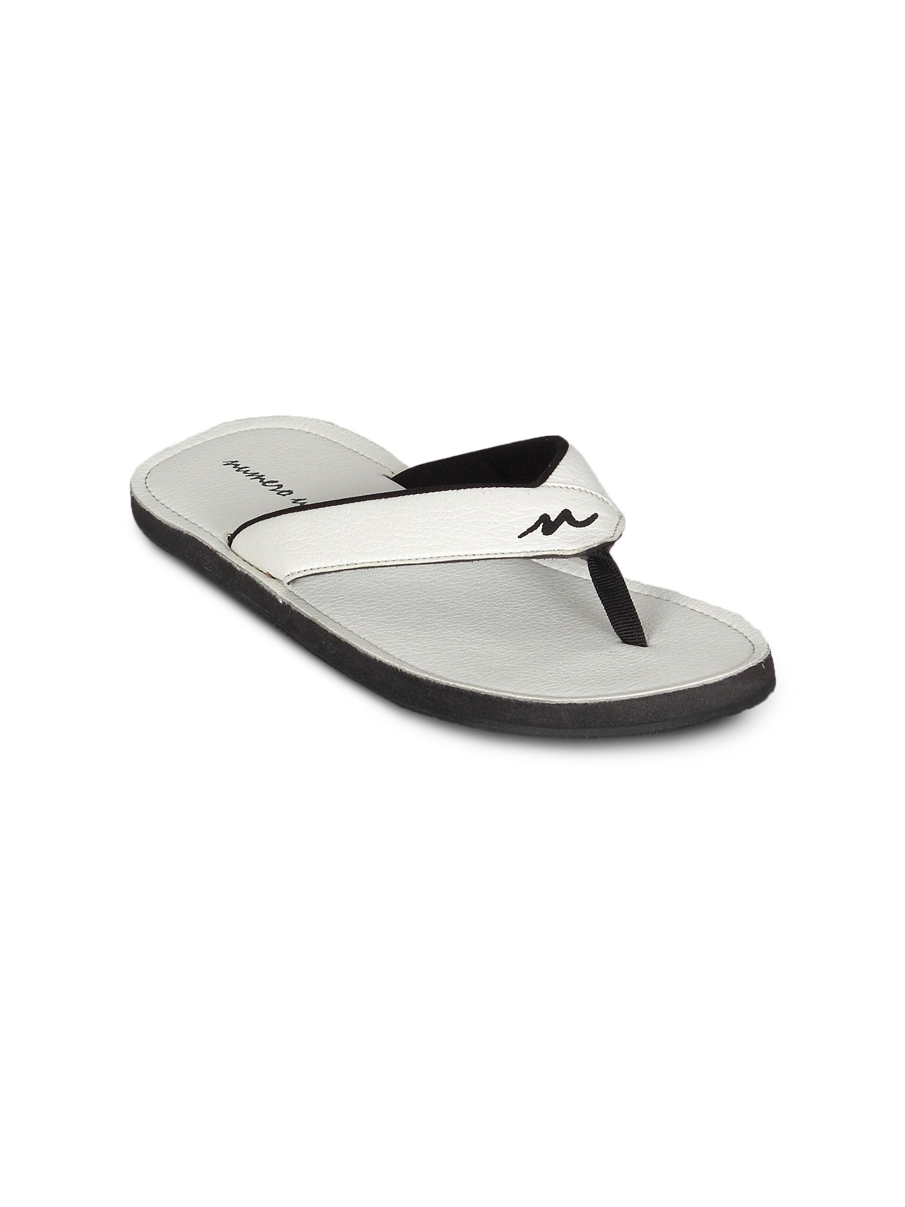 Numero Uno Men's White Casual Flip Flop