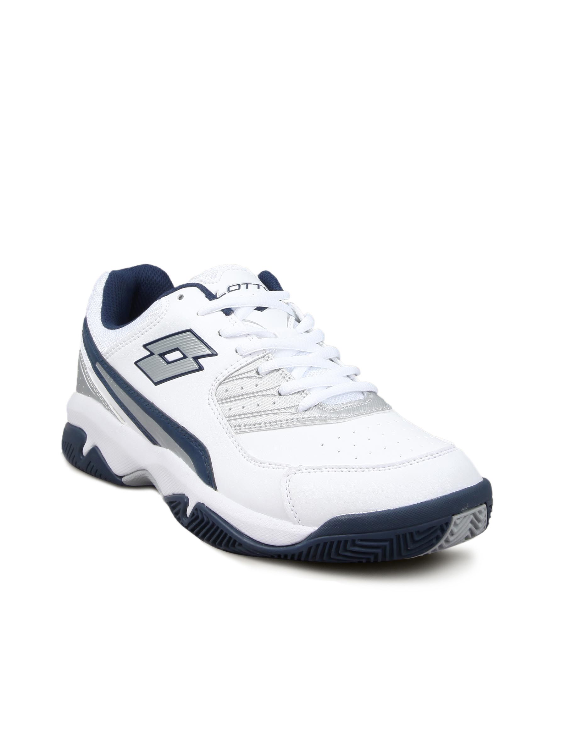 Lotto Men T-Effect III White Blue Shoe