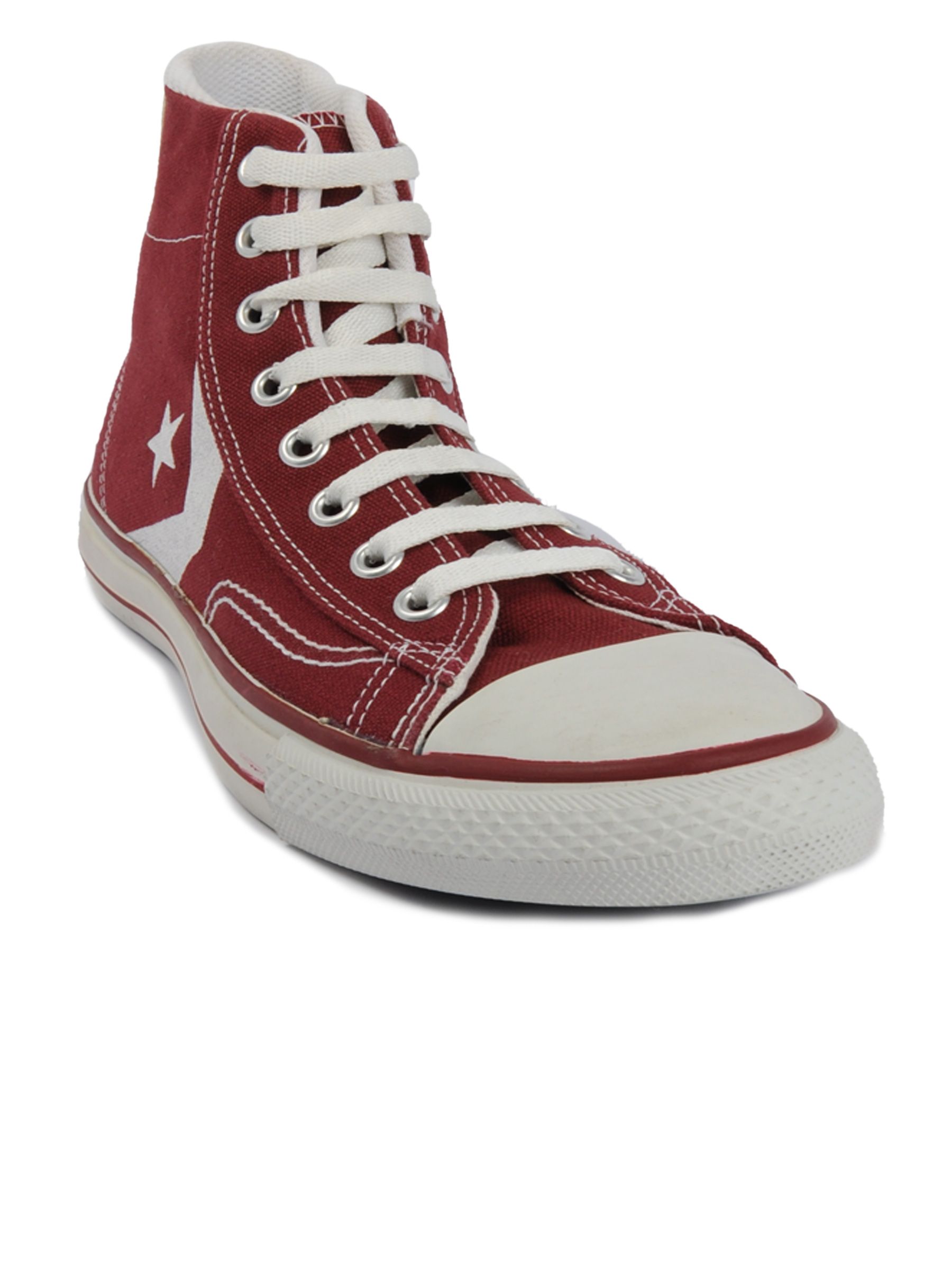 Converse Unisex Ct As Star Chevron Hi Maroon Casual Shoes