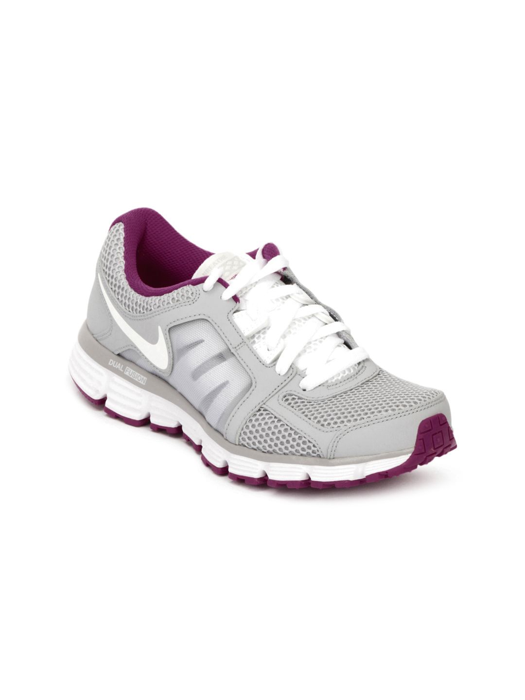 Nike Women Dual Fusion Grey Sports Shoes