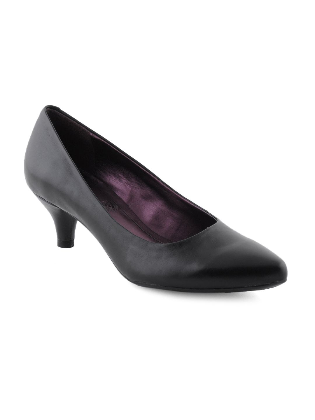 Clarks Women Black Dolphin Cove Heels