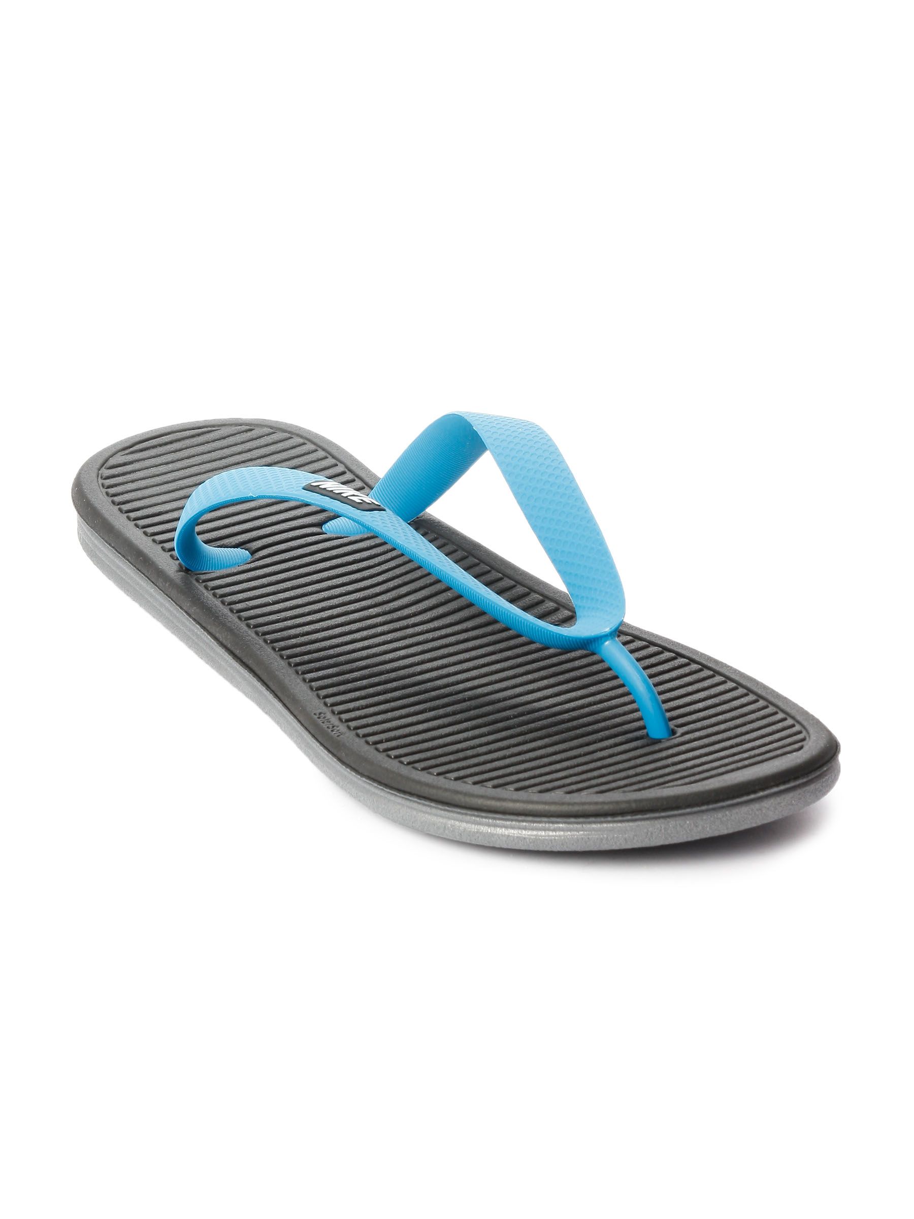 Nike Women Solarsoft Thong Black Slipper