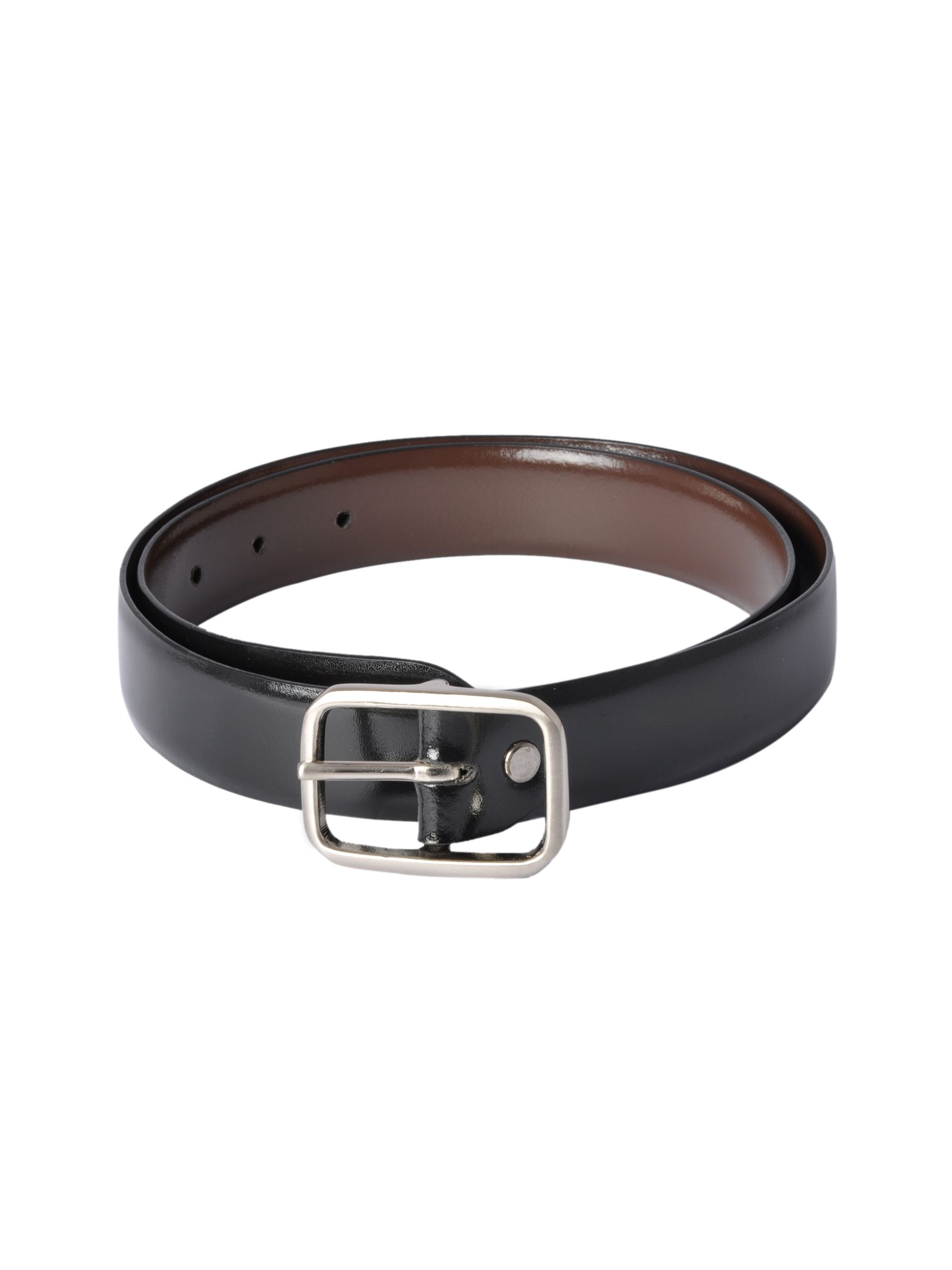 Belmonte Men Shiny Black  Belts
