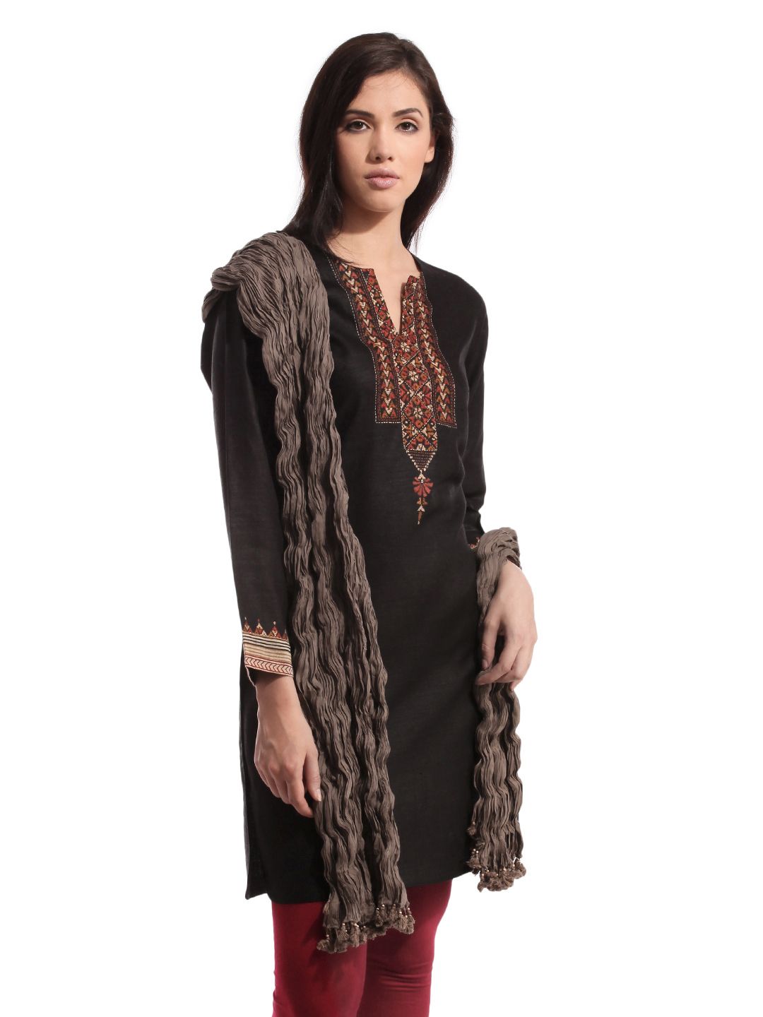 Fabindia Brown Dupatta