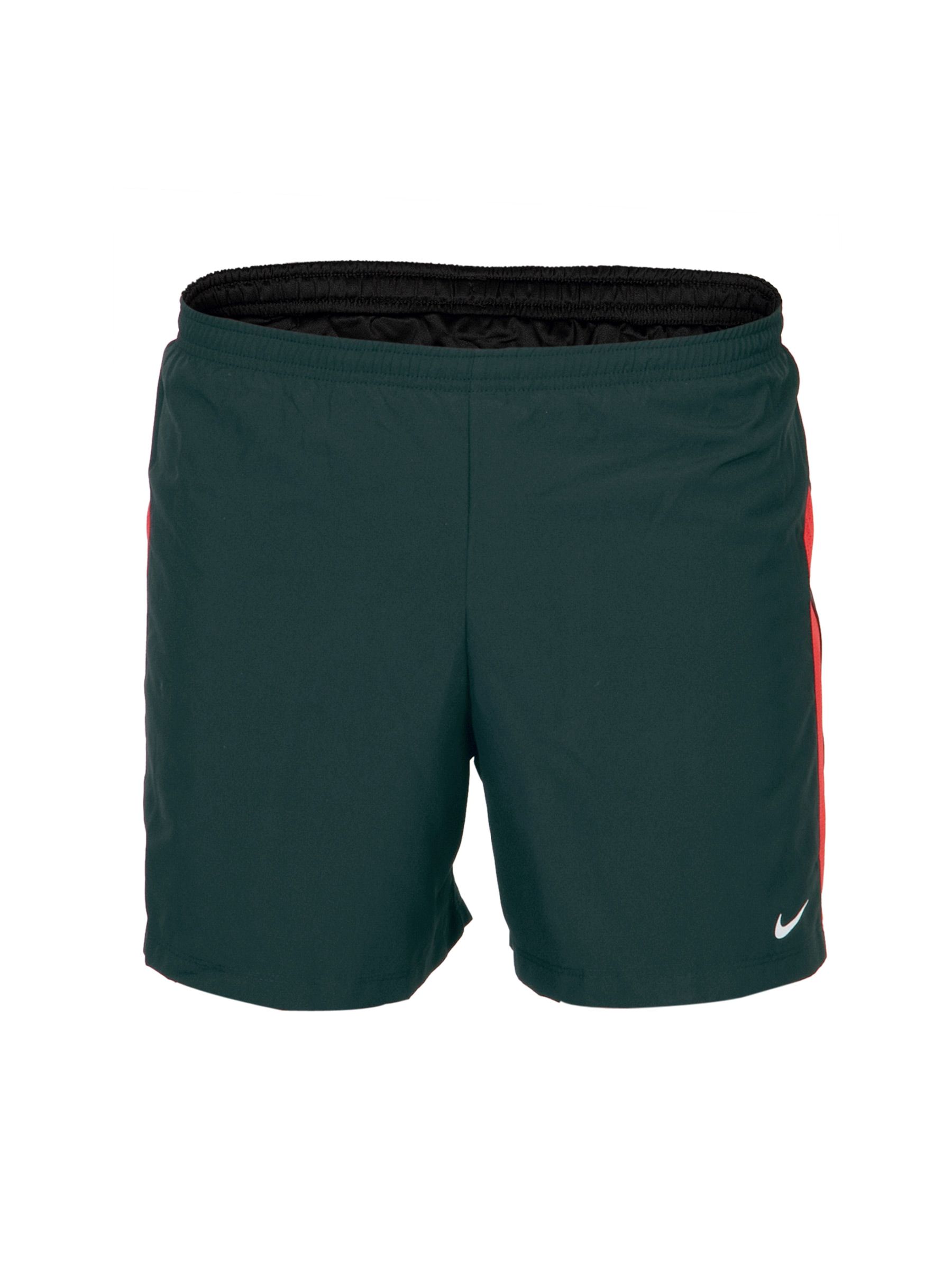 Nike Men Woven Reflective Black Shorts