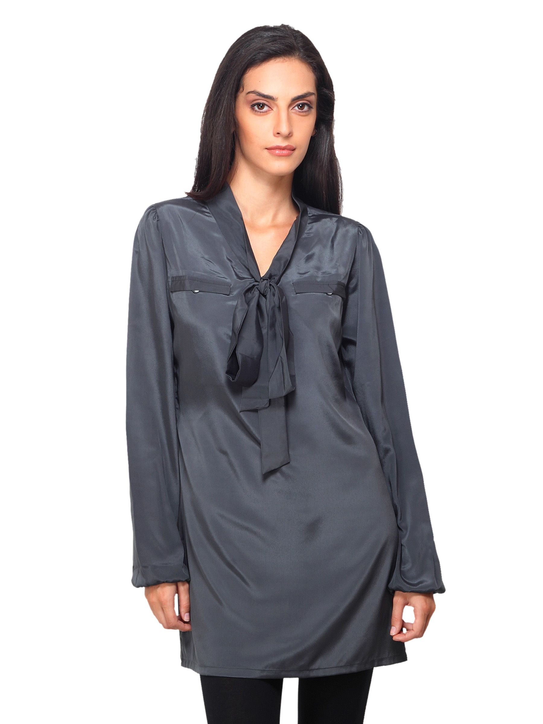 Femella Women Grey Tunic