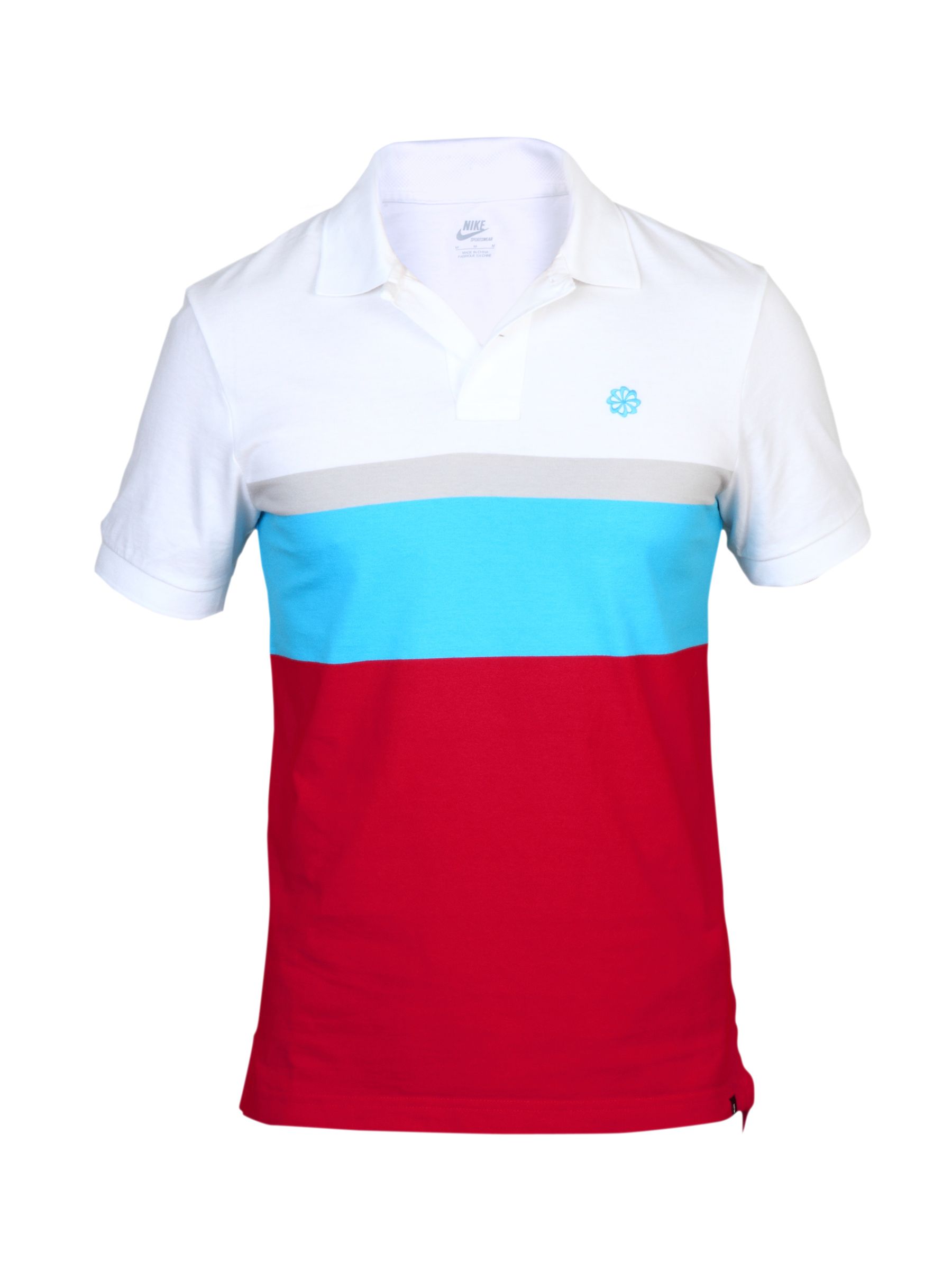 Nike Men's White Polo T-shirt