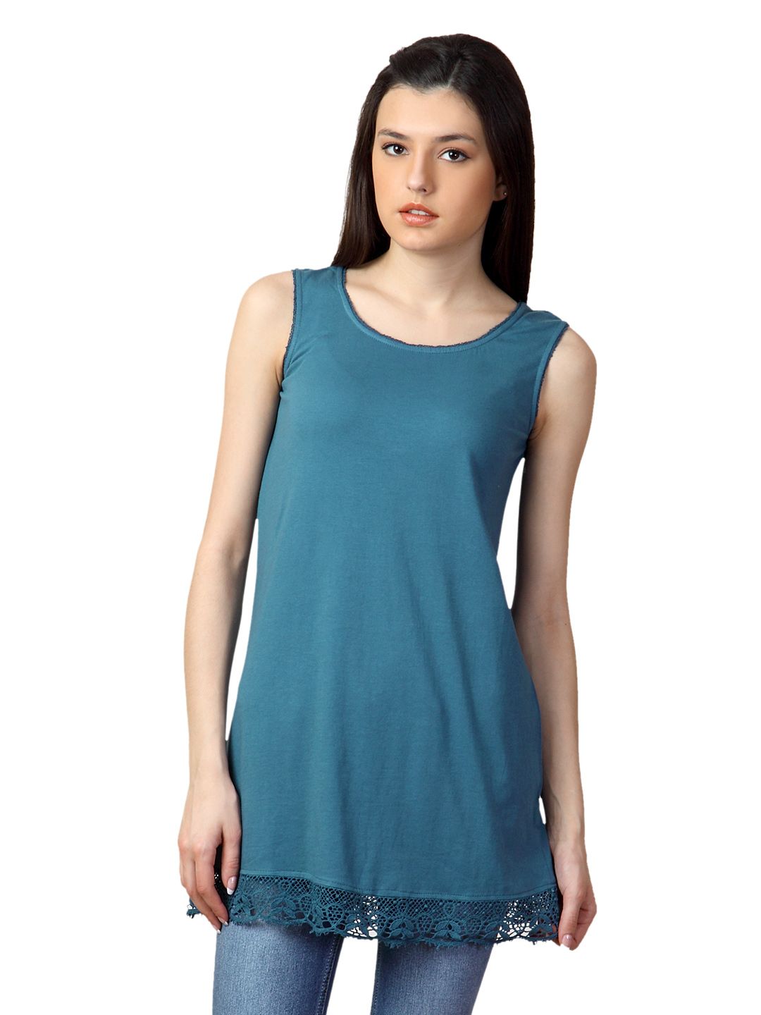 W Women Blue Tunic
