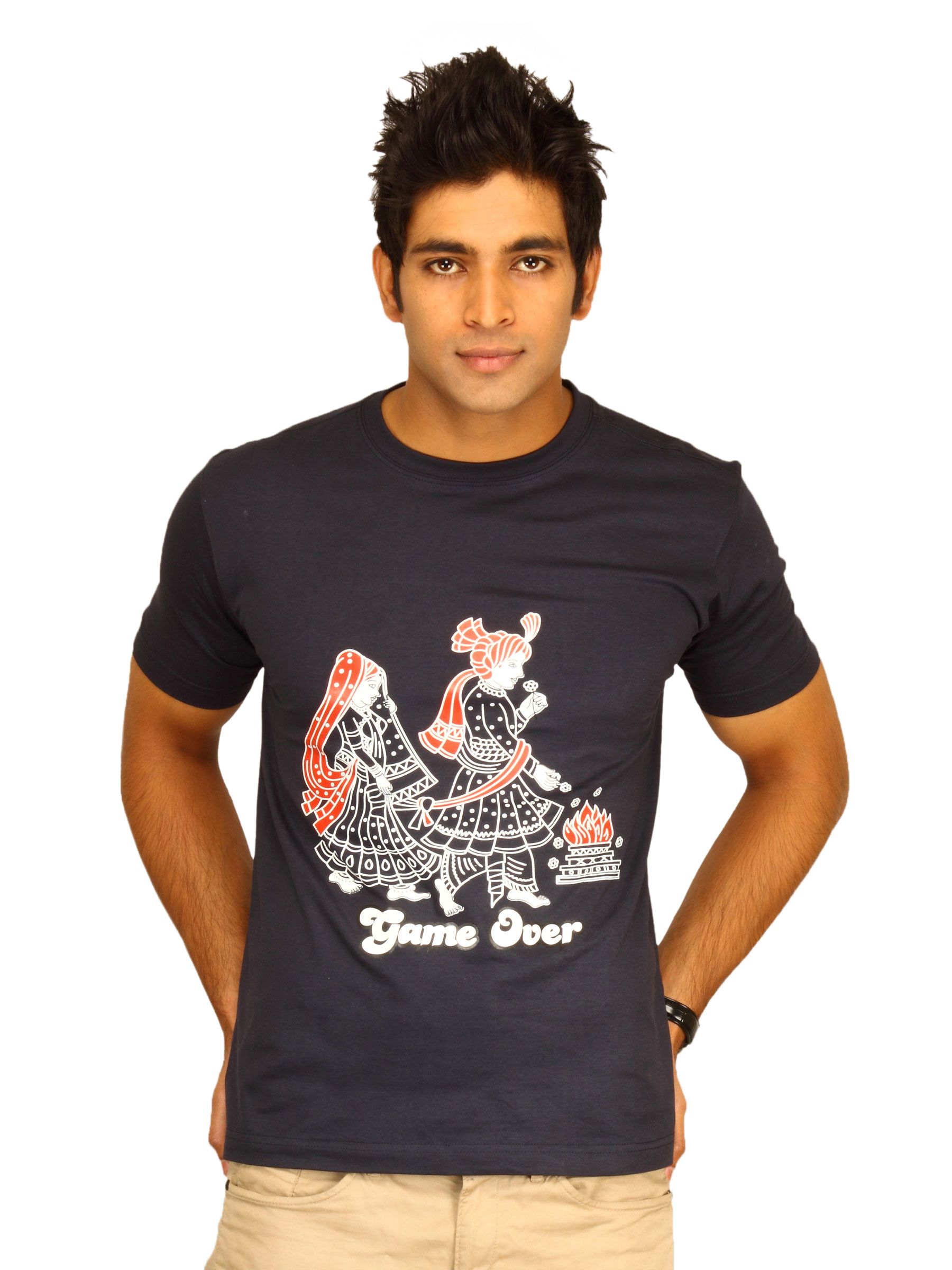 Myntra Mens Game over T-shirt