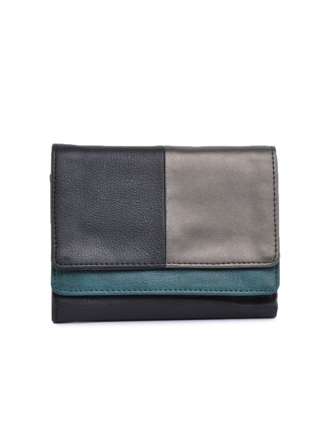 Baggit Women Humtum Taj Black Wallet
