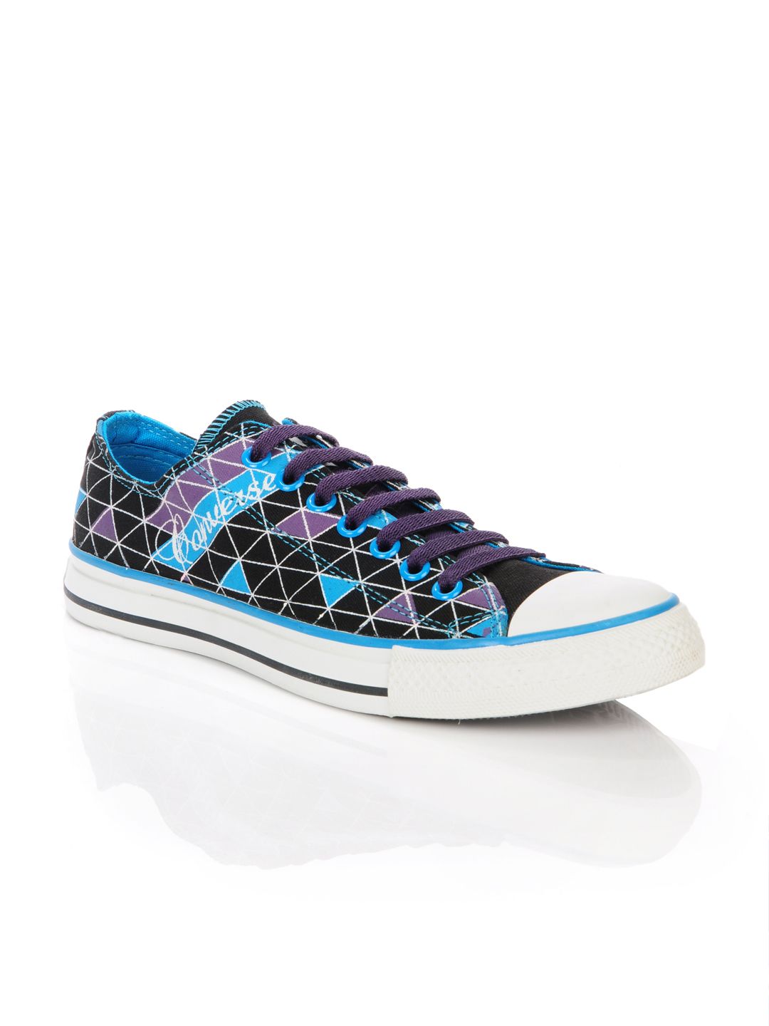 Converse Men Diamond OX Black Shoes