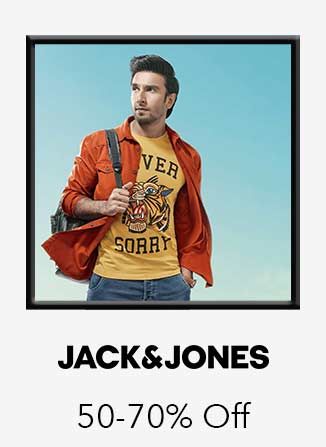 Jack & Jones 50%-70% off