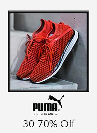Puma 30%-70% off