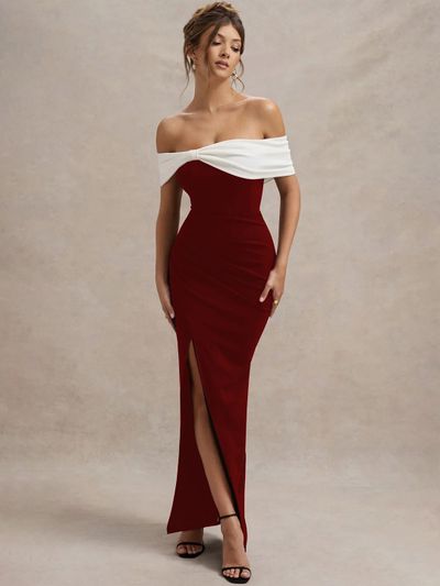 allison off-the-shoulder mermaid formal dress product info and reviews Off-the Shoulder Long Mermaid Prom Dress with Beads– PromGirl