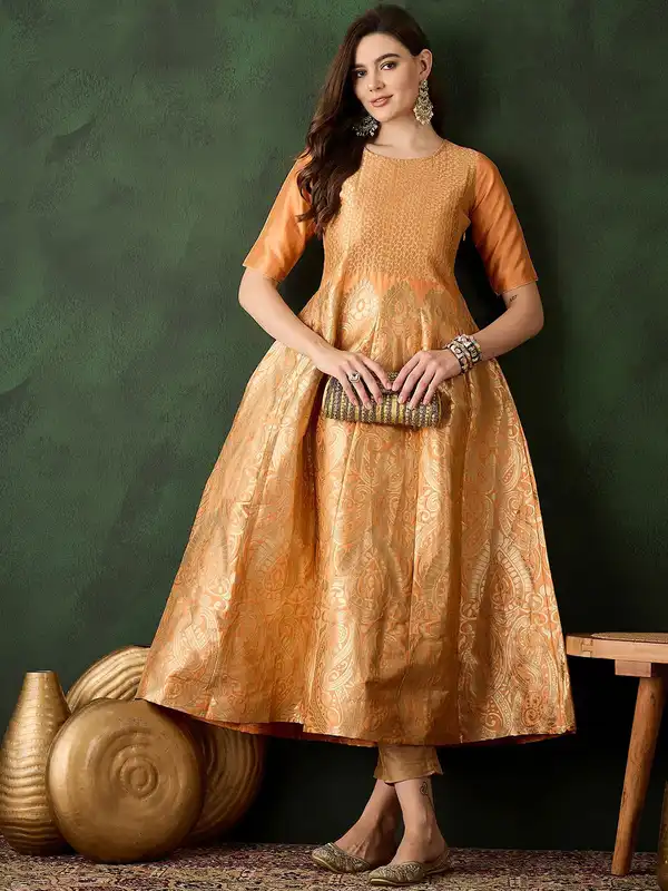 mother daughter party wear dresses online india Fancy Teal Blue Color Mother Daughter Gown With Jacket