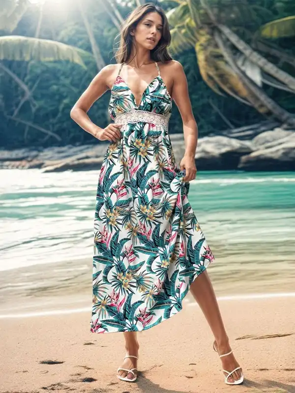 myntra beach dresses Print atr_hood-no Juliet 860 A Line Size:US Size 16