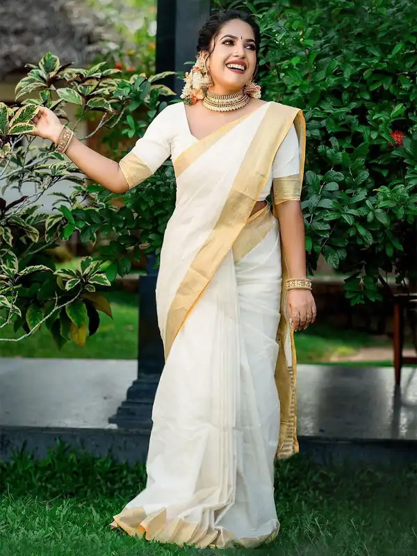 kasavu dress for ladies Women's Trending & Modern Fashion Dresses for Vishu