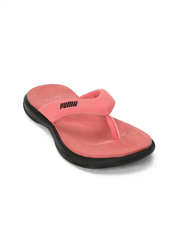 pink puma new flip flops