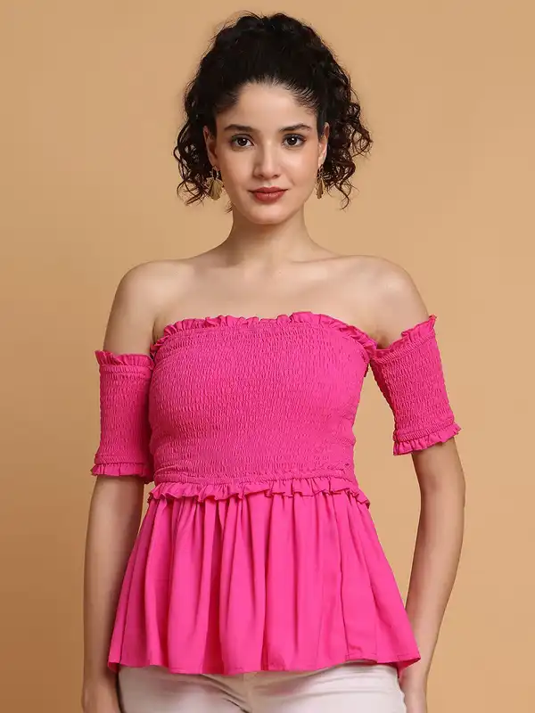 Off Shoulder Tops - Buy Off Shoulder Tops Online in India | Myntra
