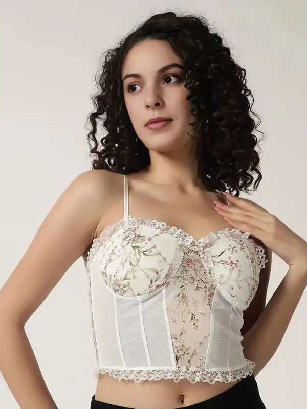 Shop Lace Tank Tops for Women Delicate Feminine Styles Myntra