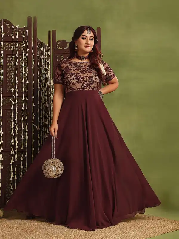 indo western dresses for fat ladies Currently obsessing over these fall fits from @femmellaofficial , #Femmella  #FemmellaTribe, { fall fit , dresses , wester fits , plus size clothing ,  plus size dresses , fall outfits , western dresses