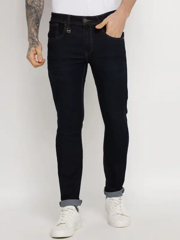 g3fashion black denim capri