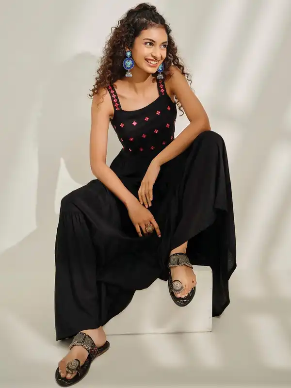 Global Desi Black Dresses - Buy Global Desi Black Dresses online in India