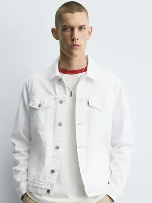 pink denim maurices white jean jacket
