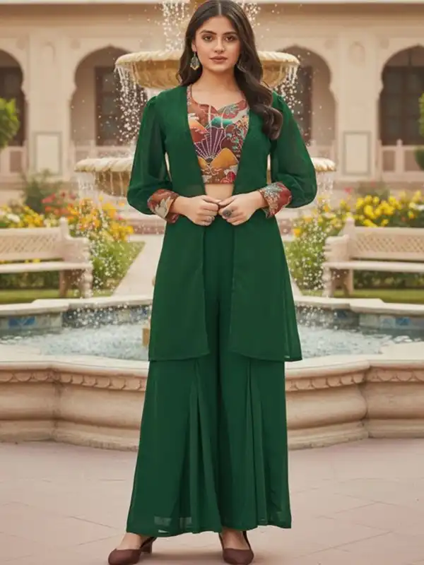 green ethnic dress myntra Green Ethnic Wear Inddus