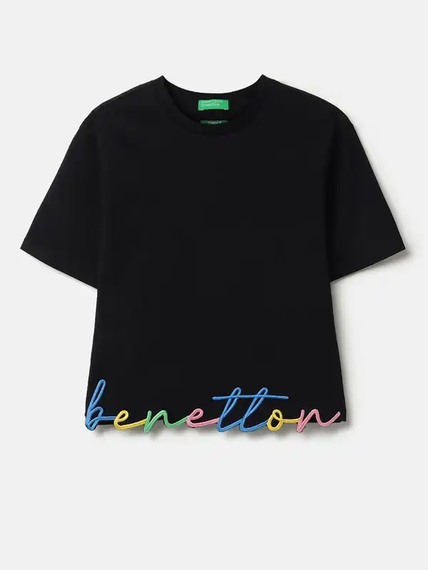 United Colors Of Benetton T-Shirt Manica Lunga Per Bambine E Ragazze