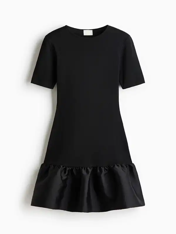 a line dress myntra A Line Mini Dress Myntra