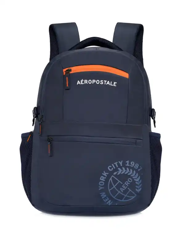 aeropostale womens faux leather backpack Fieldtrip Unisex - AE Mens and Bag for Everyday Use - Airforce Blue/Red Streamlined and secure Aeropostale | Bags | Aeropostale