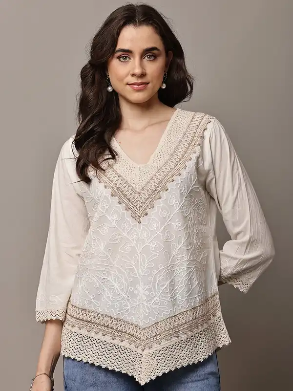 Buy White Tops for Women Online in India | Myntra