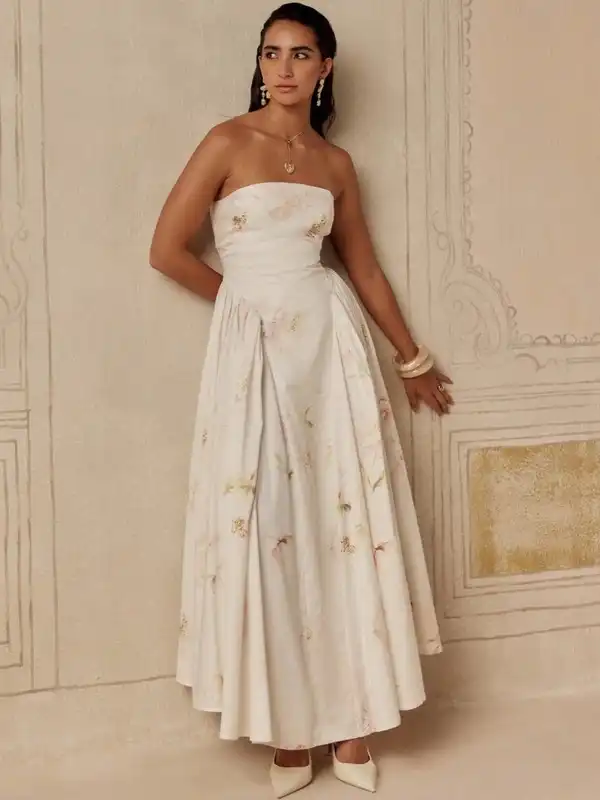 Off White Party Dress - Buy Off White Party Dress online in India