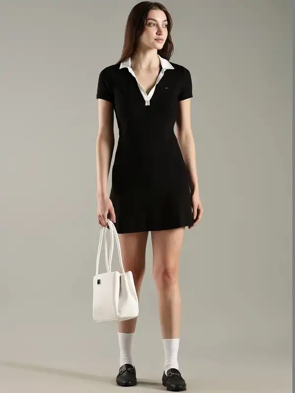 black after 5 dresses Black Bubble Hem Spaghetti Strap Dress | Purple Door