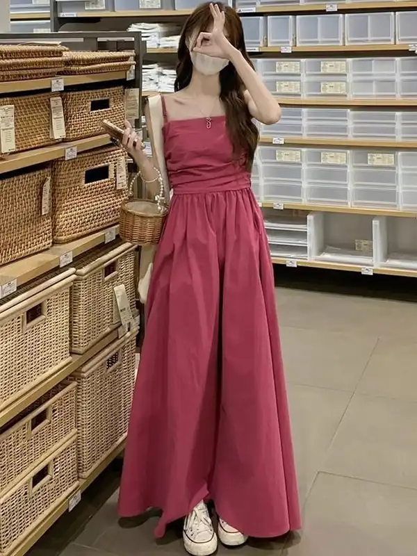 Maroon Women Maxi Dresses