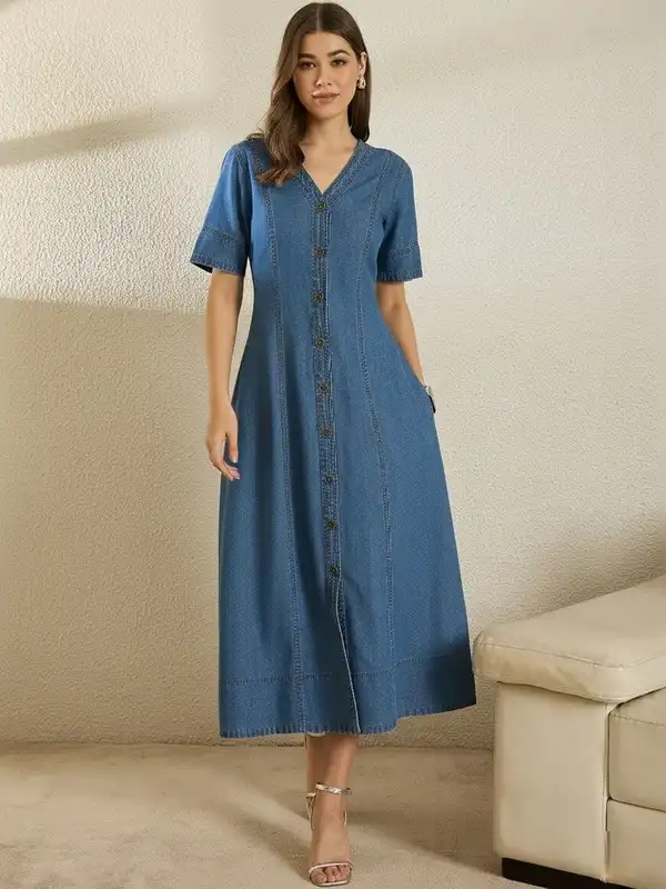 Denim Dresses Women - Buy Denim Dresses Women online in India