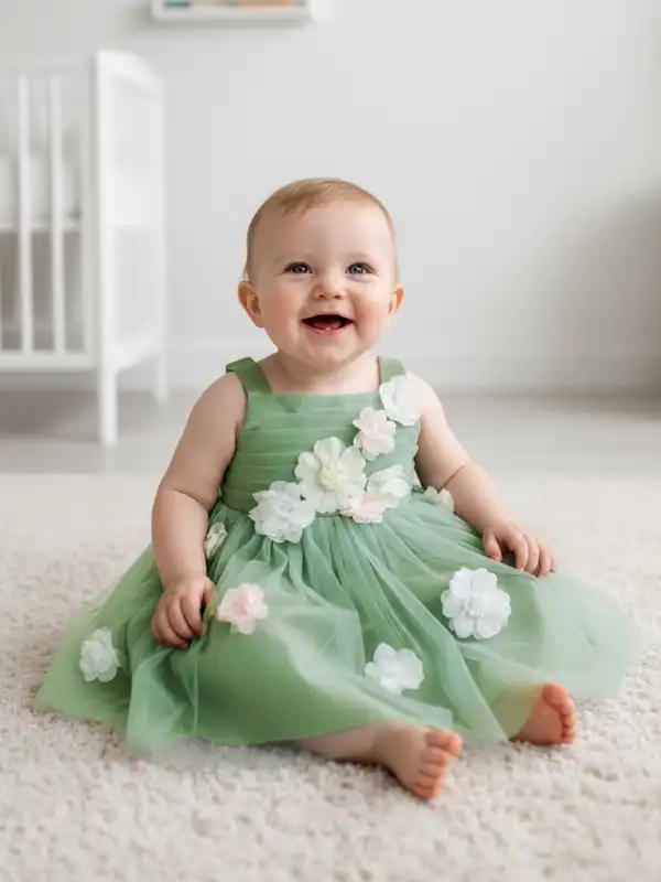 Green Party Dress - Buy Green Party Dress online in India