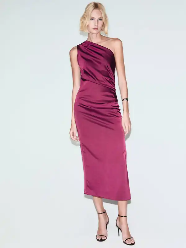 satin dress myntra Buy Sztori Plus Size Satin Wrap Dress - Dresses for Women 31358575