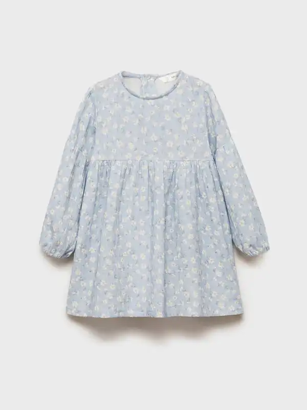 knit dress flare White Knit Dress Fit And Flare Short Sleeve main image 0