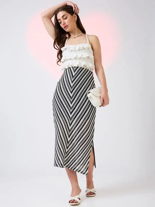 white christmas dresses KENNY MAXI DRESS