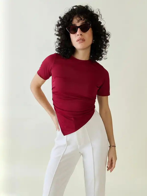 Shop Asymmetrical Tops for Women Bold Modern Cuts Online Myntra