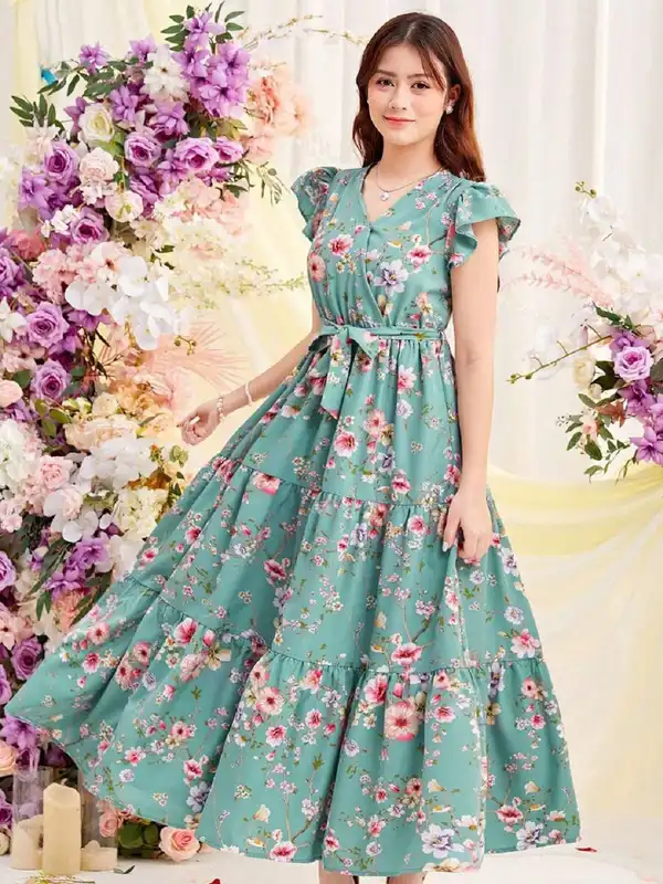 slim fit dress slacks Sea-Green One-Shoulder Draped Midi Dress  Luxeraa