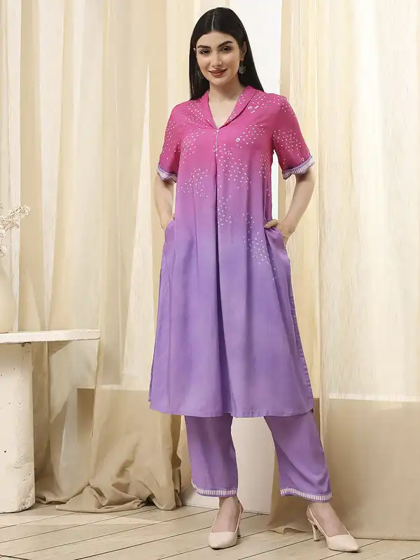 Purple Women Apparel Biba - Buy Purple Women Apparel Biba online in India