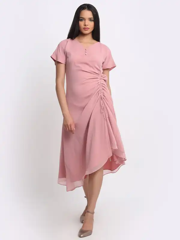 pink dress forever 21 Forever 21 Light Pink Dress - Women Size: S