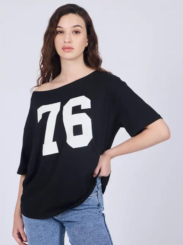 【draw drawers】Dot Boat Neck Long Tee Buy Realm T-Shirts for Men | Casual & Formal T-Shirts | Multi