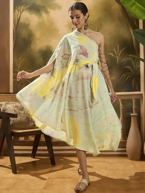 cute dresses myntra Starting a series of elegant, non-revealing outfits that actually feel comfortable to wear And this Myntra find is such a win beautiful fabric, flattering fit, and budget-friendly too Exactly